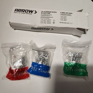 Arrow rivets 3 packs new
